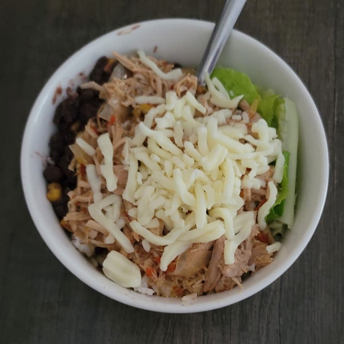 Pulled Pork Burrito Bowls