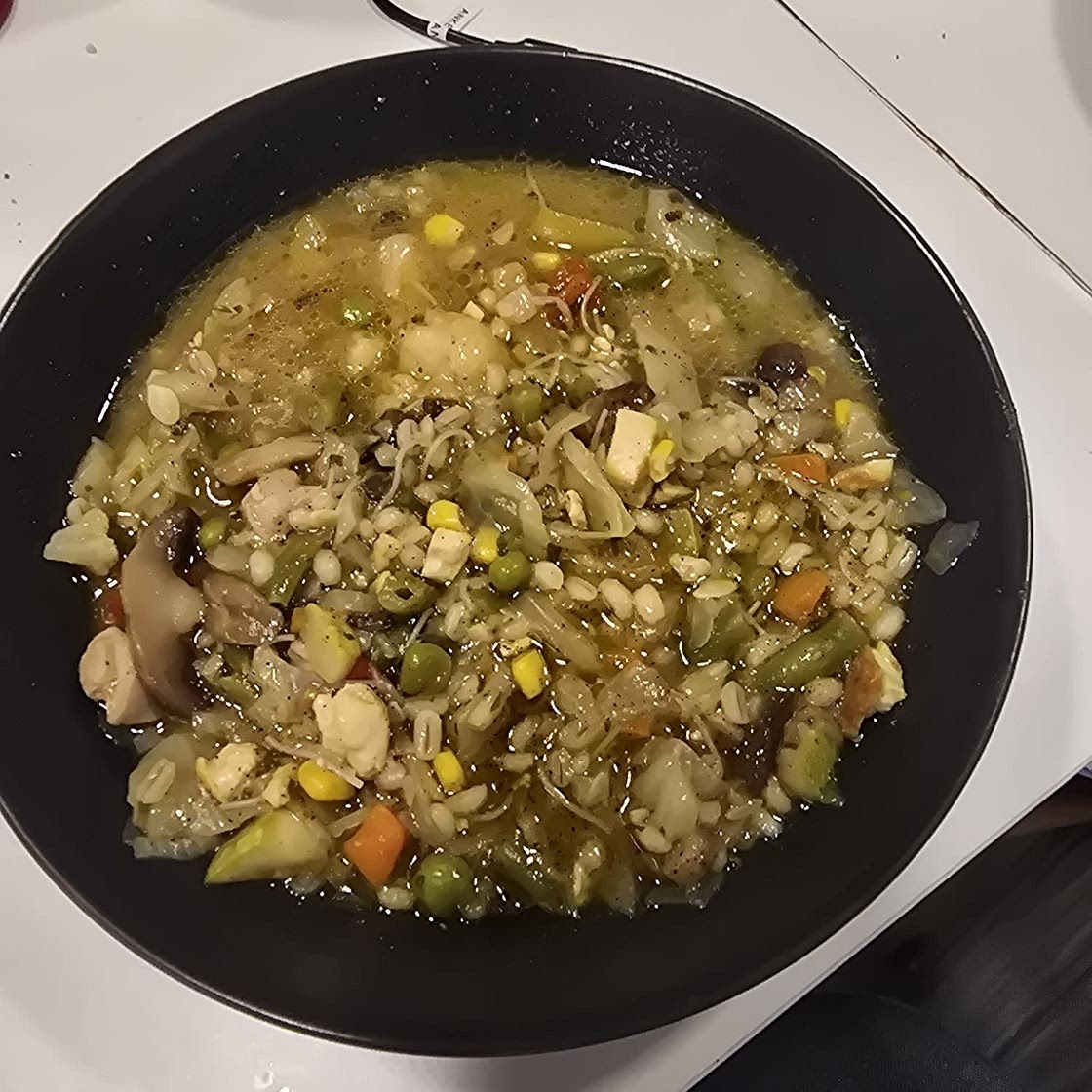 Healthy Clear Vegetable Soup and Chicken (CKD-Friendly)