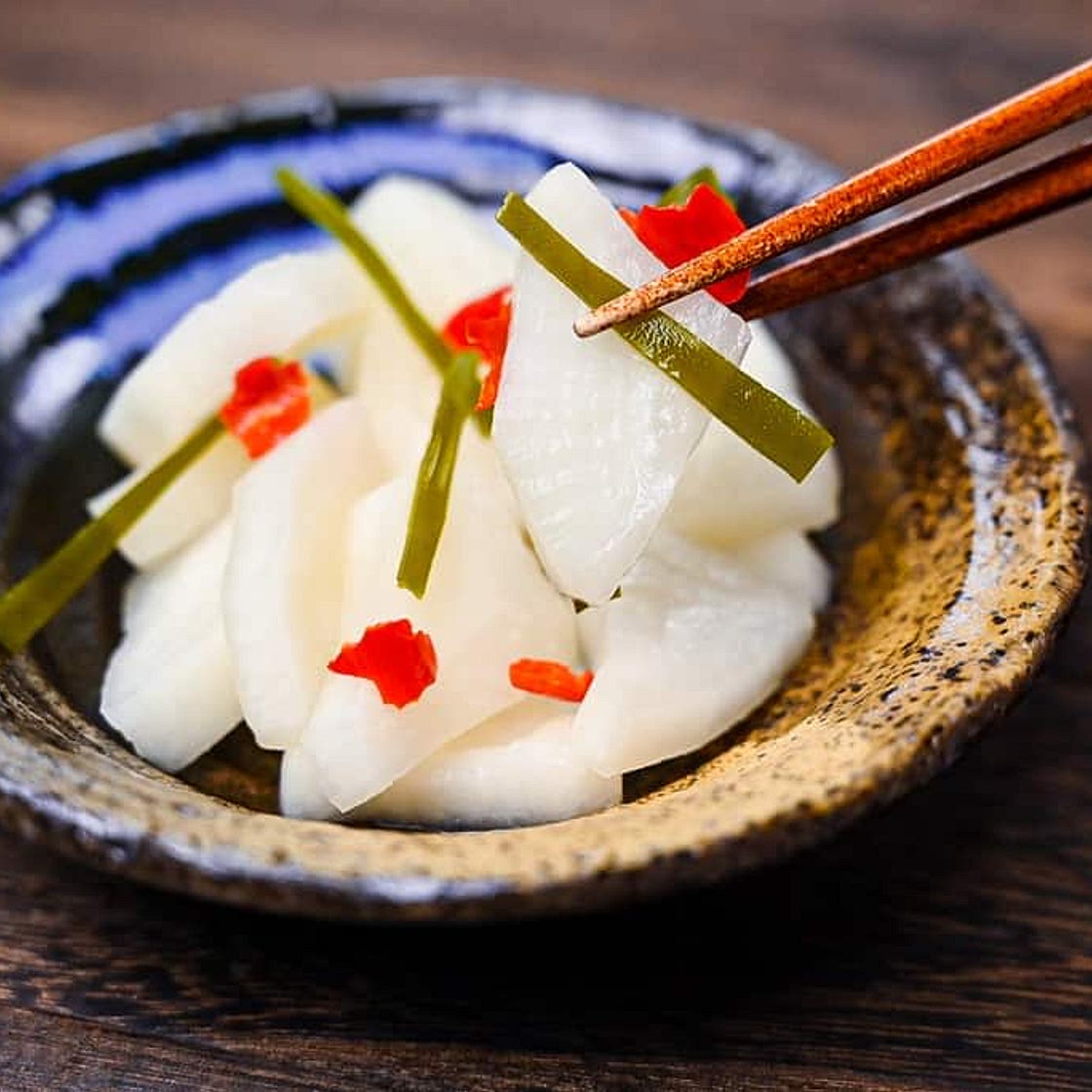 Shortcut Tokyo's Pickled Daikon Radish (Bettarazuke)