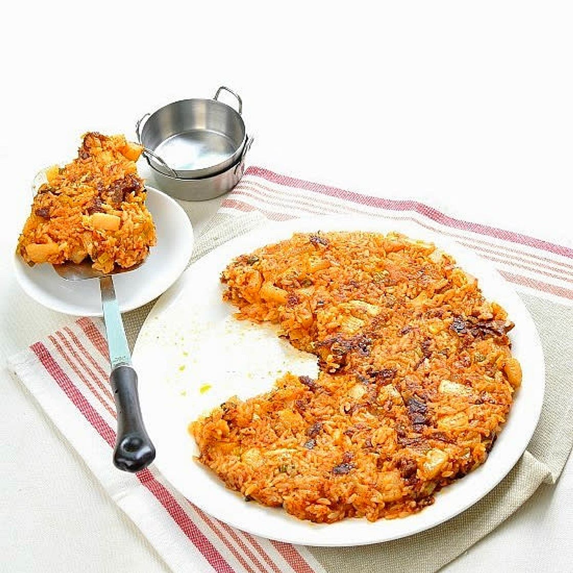 깍두기치즈볶음밥
