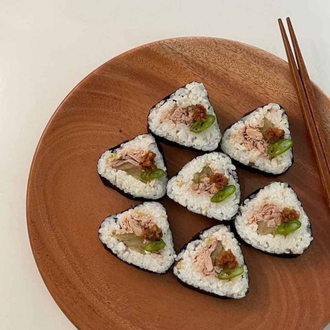 묵은지 참치 미니 삼각김밥👩🏻‍🍳🍙