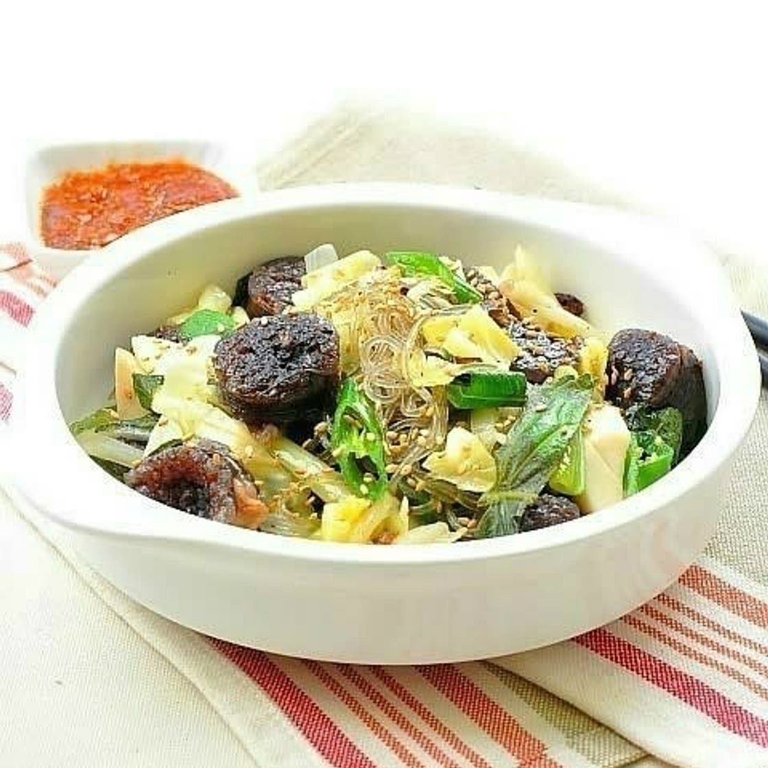 백순대볶음