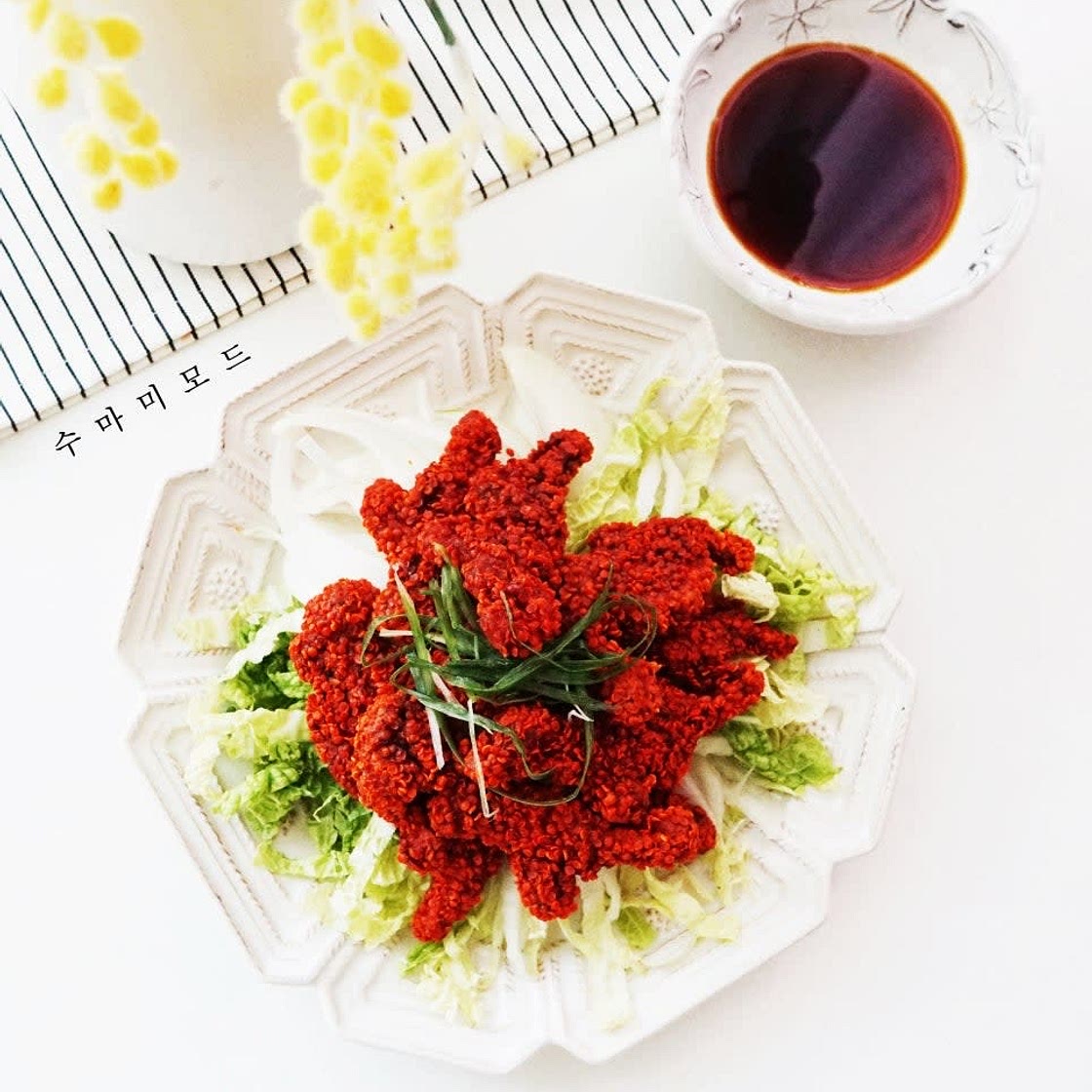 치킨너겟 유린기 만들기