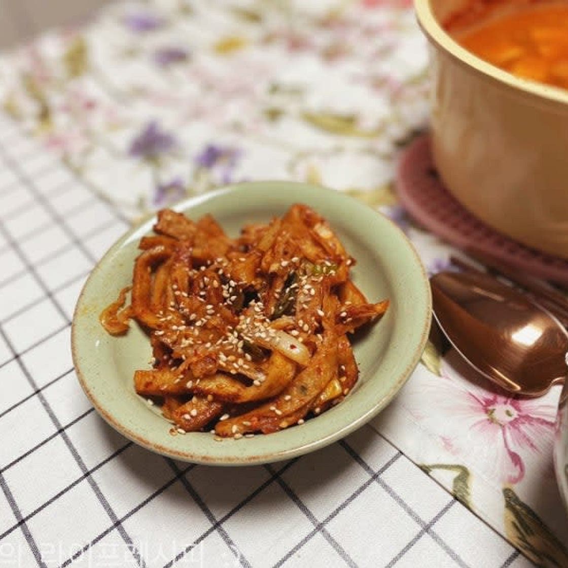 [도시락 반찬 메뉴] 빨간 오뎅볶음 얇고 쫄깃한 맛있는 어묵볶음