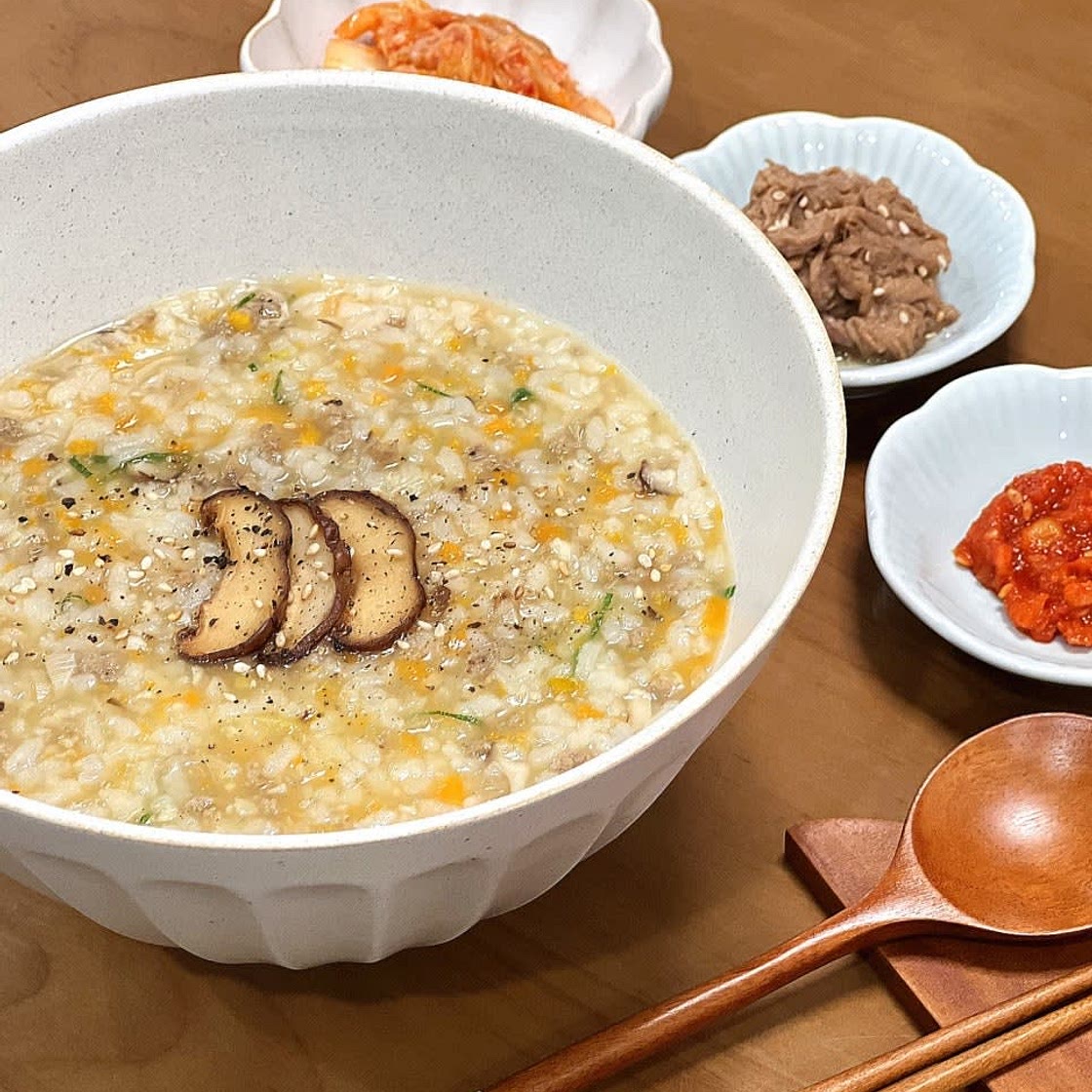 소고기야채죽 만드는법