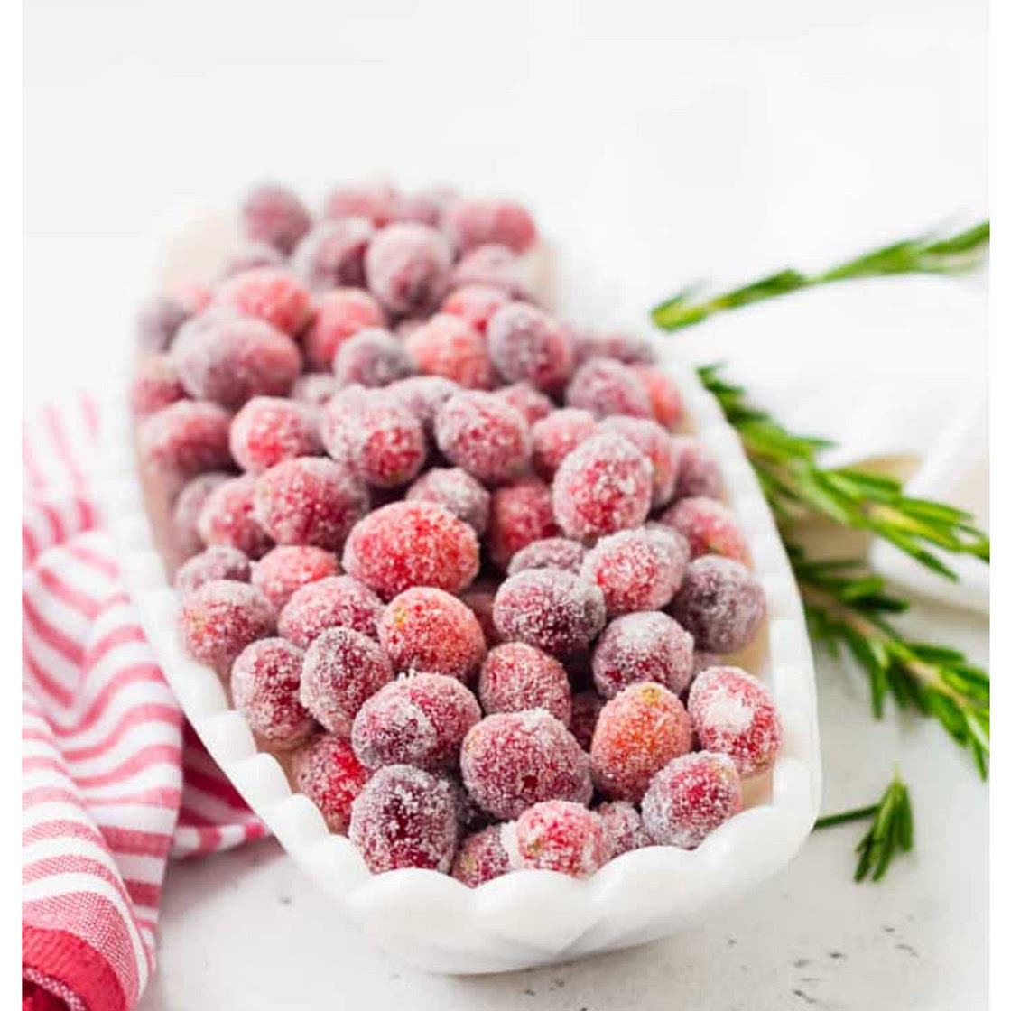 Sugared Cranberries 