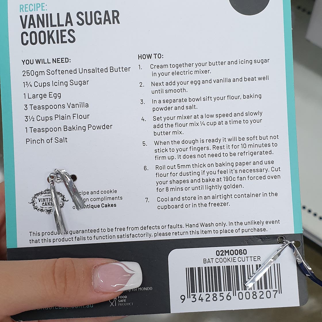 Vanilla Sugar Cookie