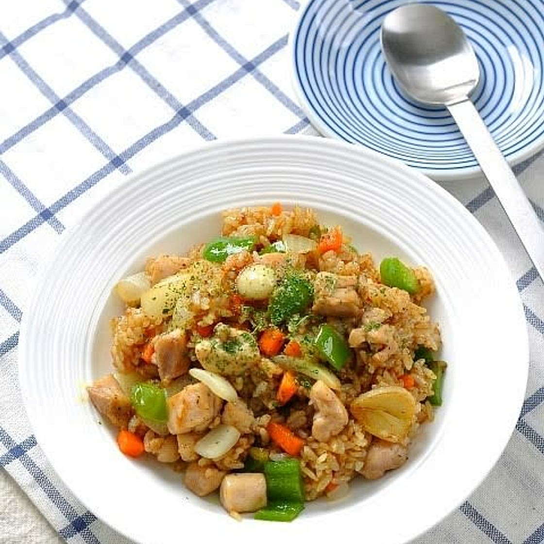 치킨카레볶음밥