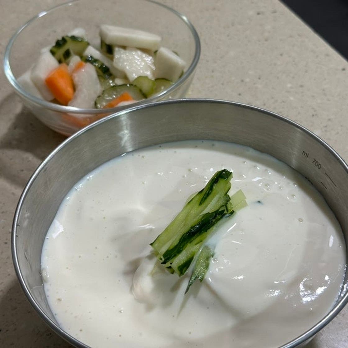 간단 국수 레시피 ; 두부 한모 콩국수 만들기