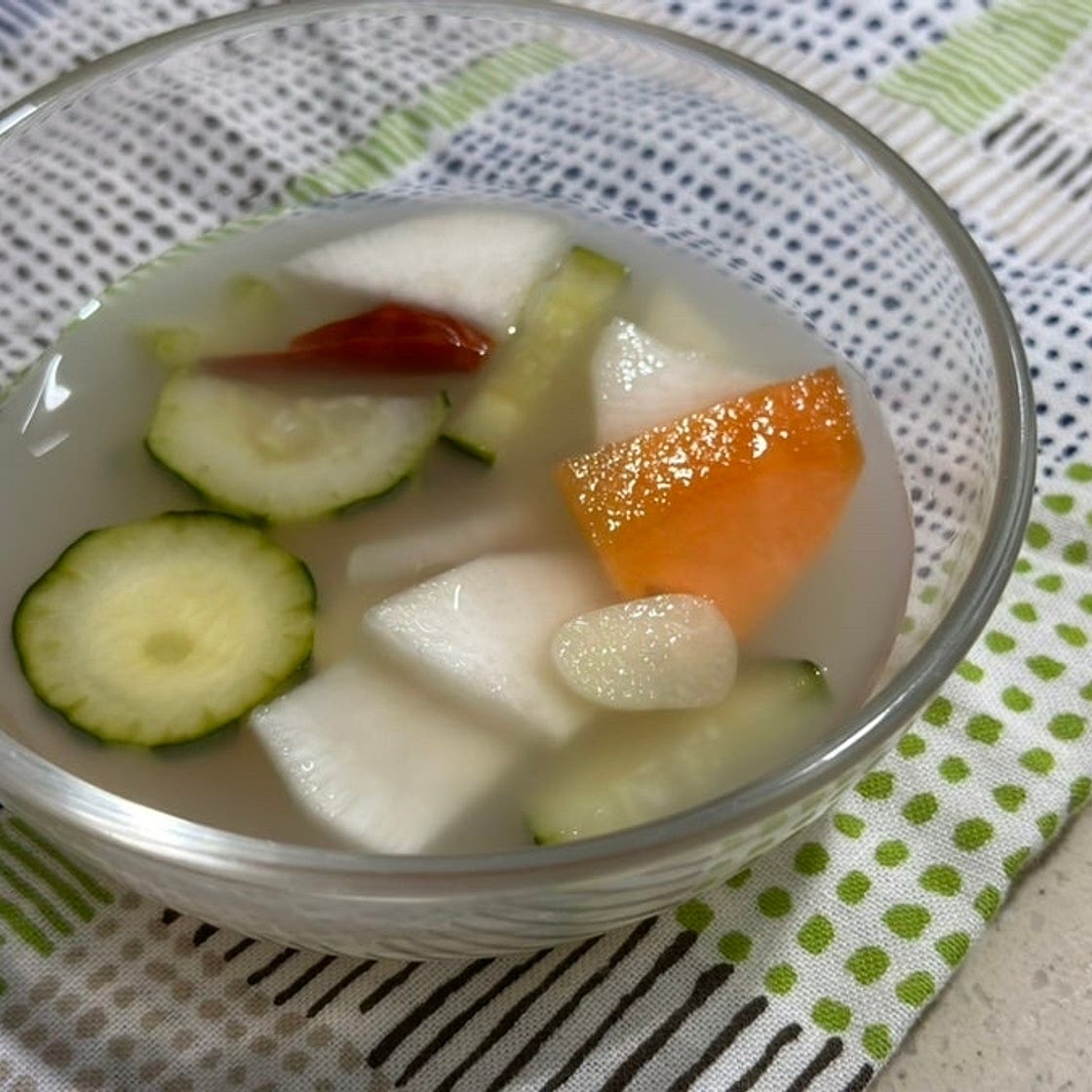 하루면 완성!! 쌀뜨물 물김치 만들기