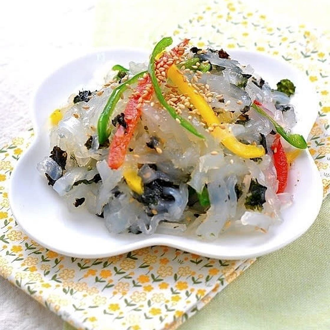 청포묵무침