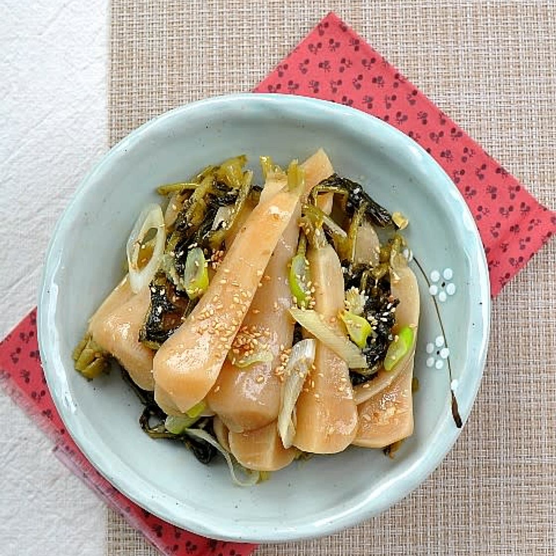 총각김치볶음