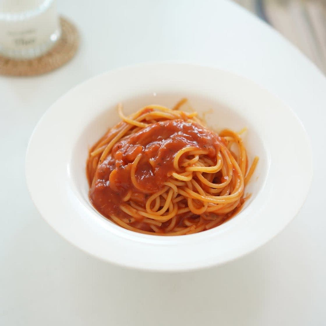 토마토 파스타 스파게티 만들기 소스는 시판용으로~