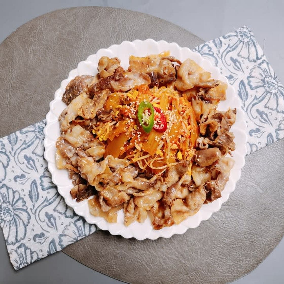 알토란 묵은지 김치 콩나물 삼겹볶음