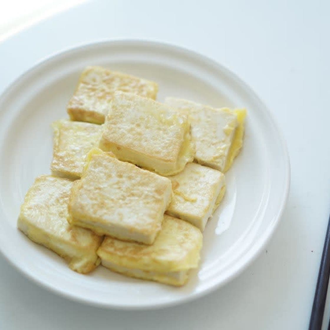 계란두부부침 두부전 밥반찬으로 먹어요