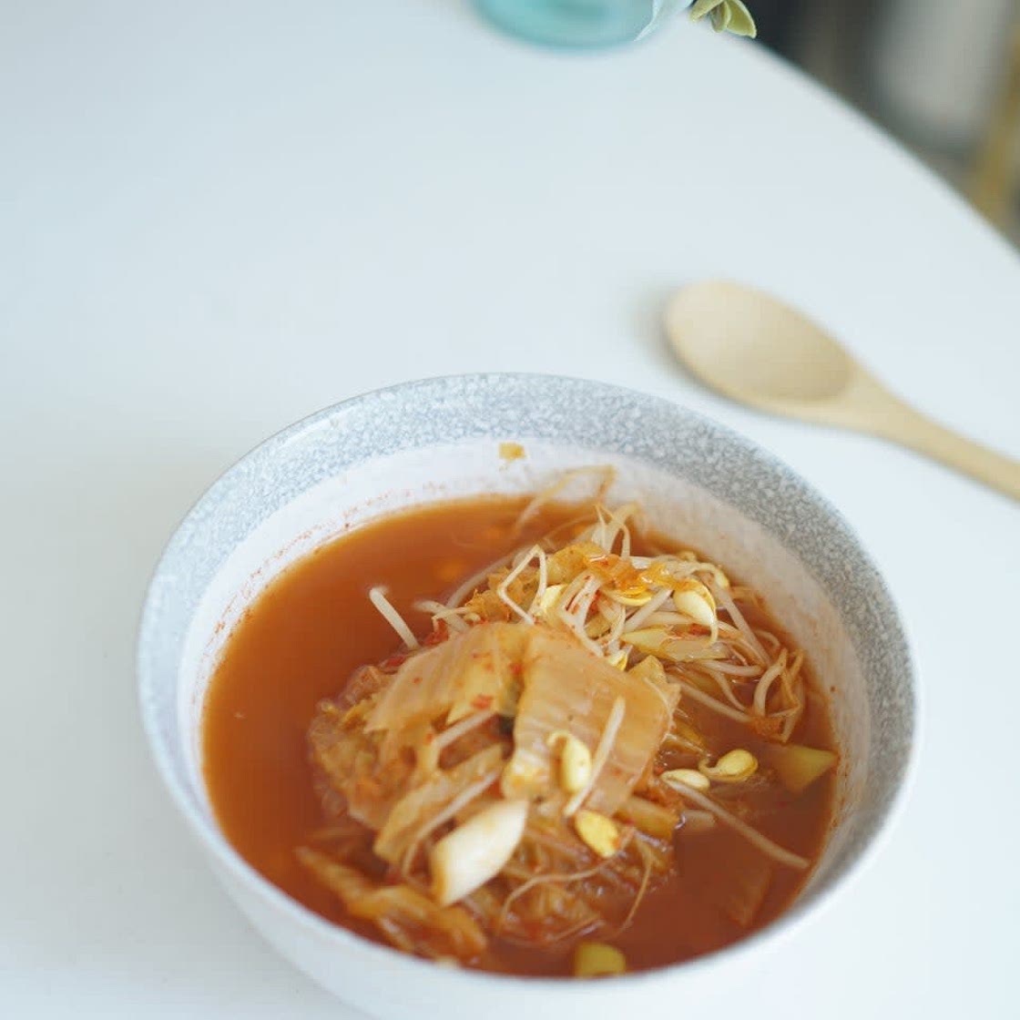 시원한 김치콩나물국 끓이는법 멸치육수로 ~