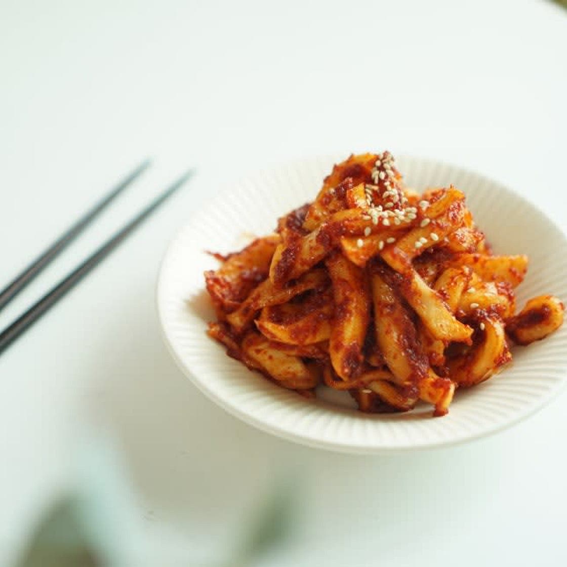 보쌈무김치 만드는 방법 여름무로 만들기