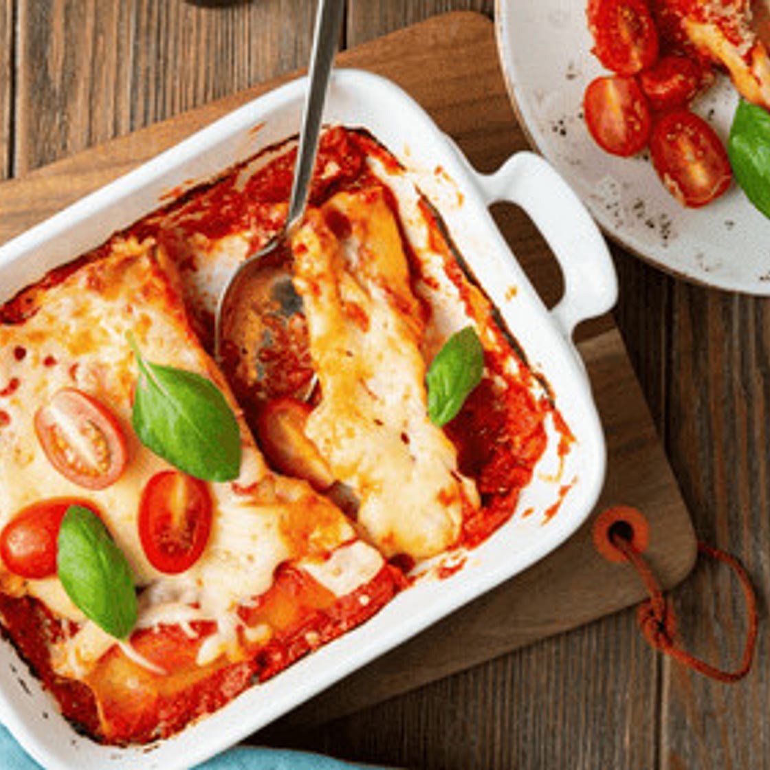 Aubergine Cannelloni