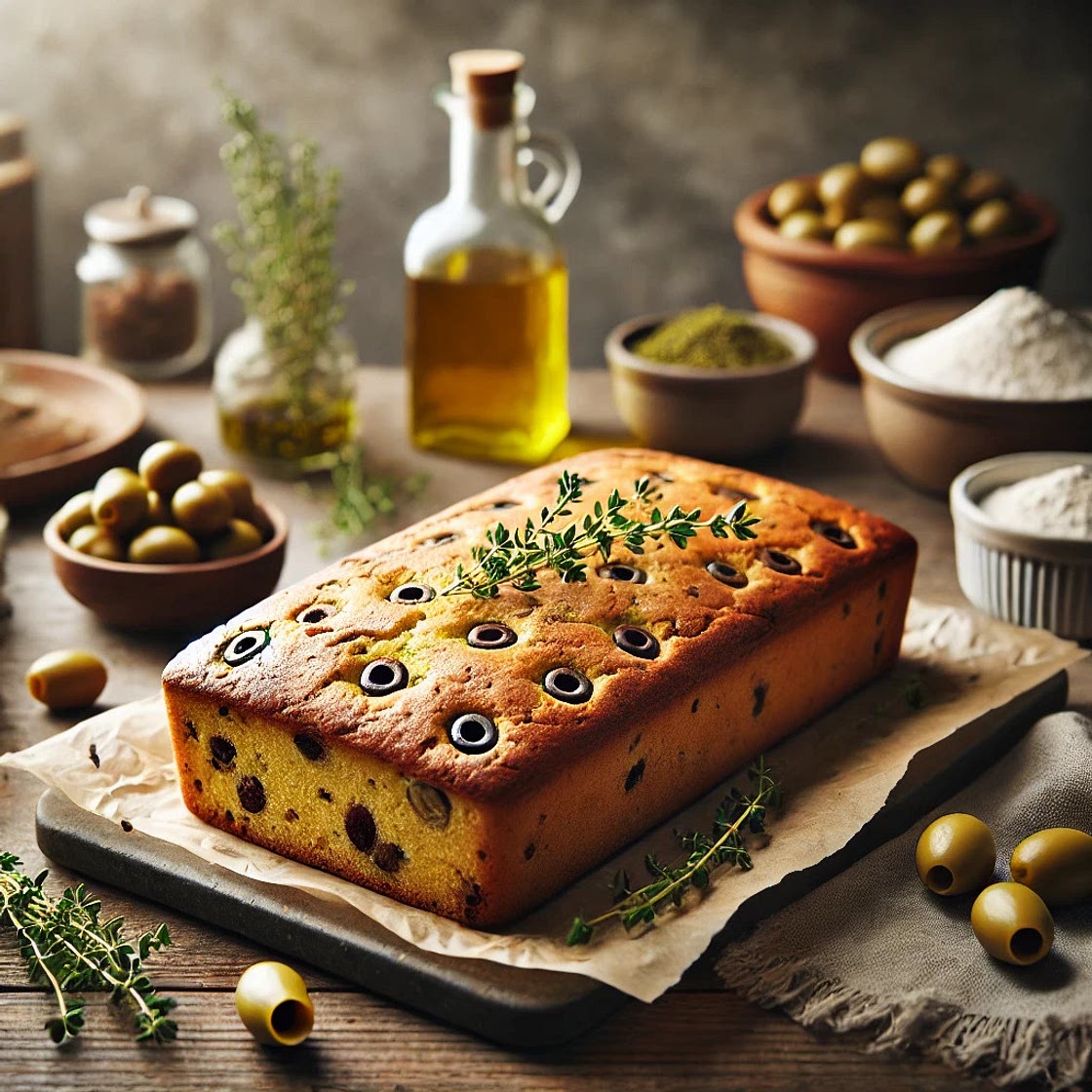 Cake aux olives