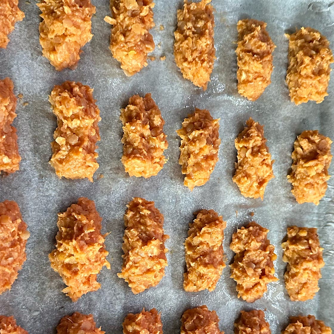 Baby-Led Weaning Sweet Potato Tater Tots