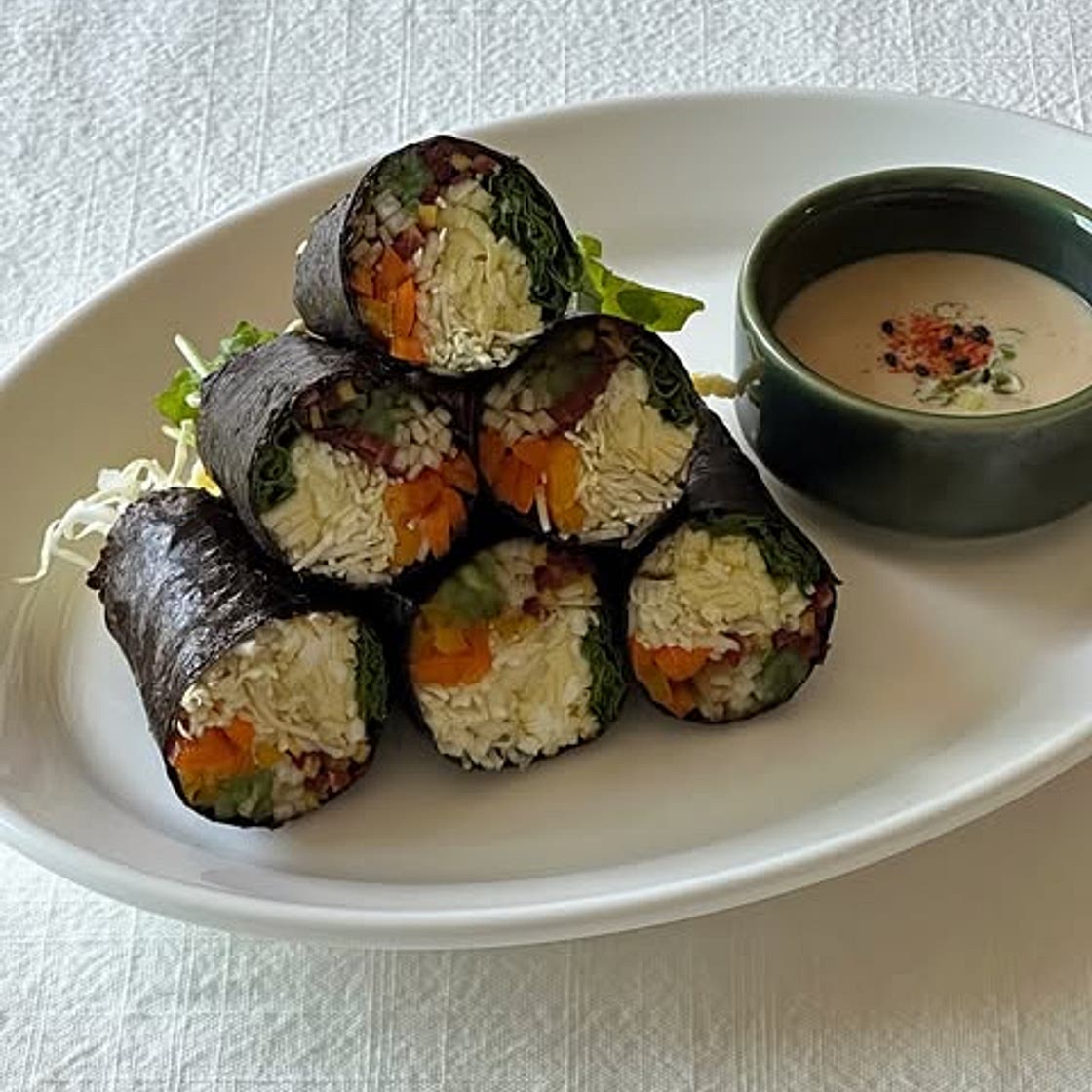 무지개 키토 김밥