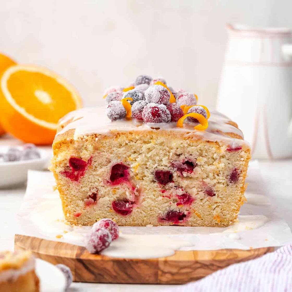 Cranberry Orange Pound Cake