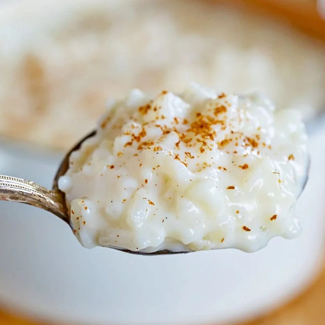 Vanilla bean rice pudding