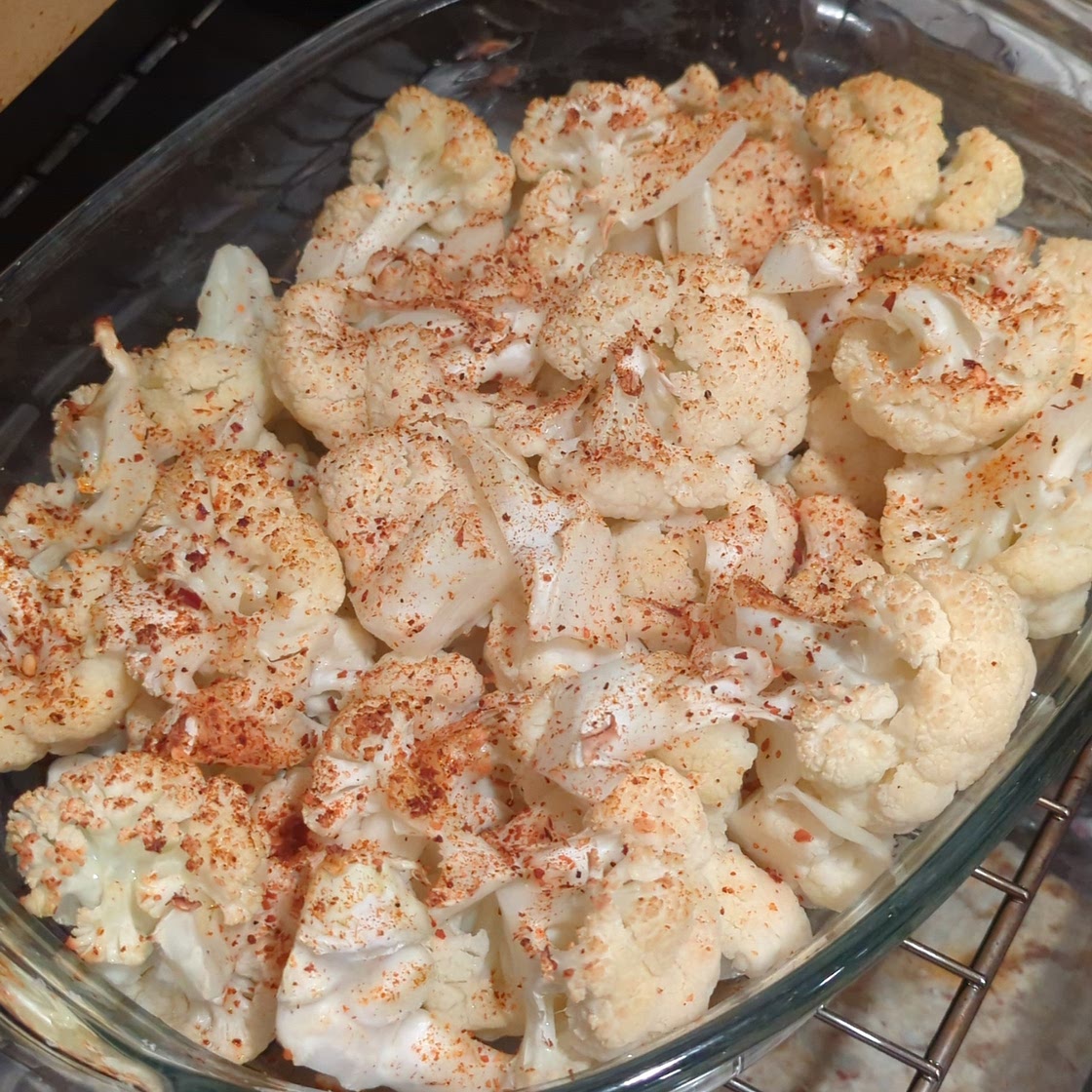 Baked cauliflower
