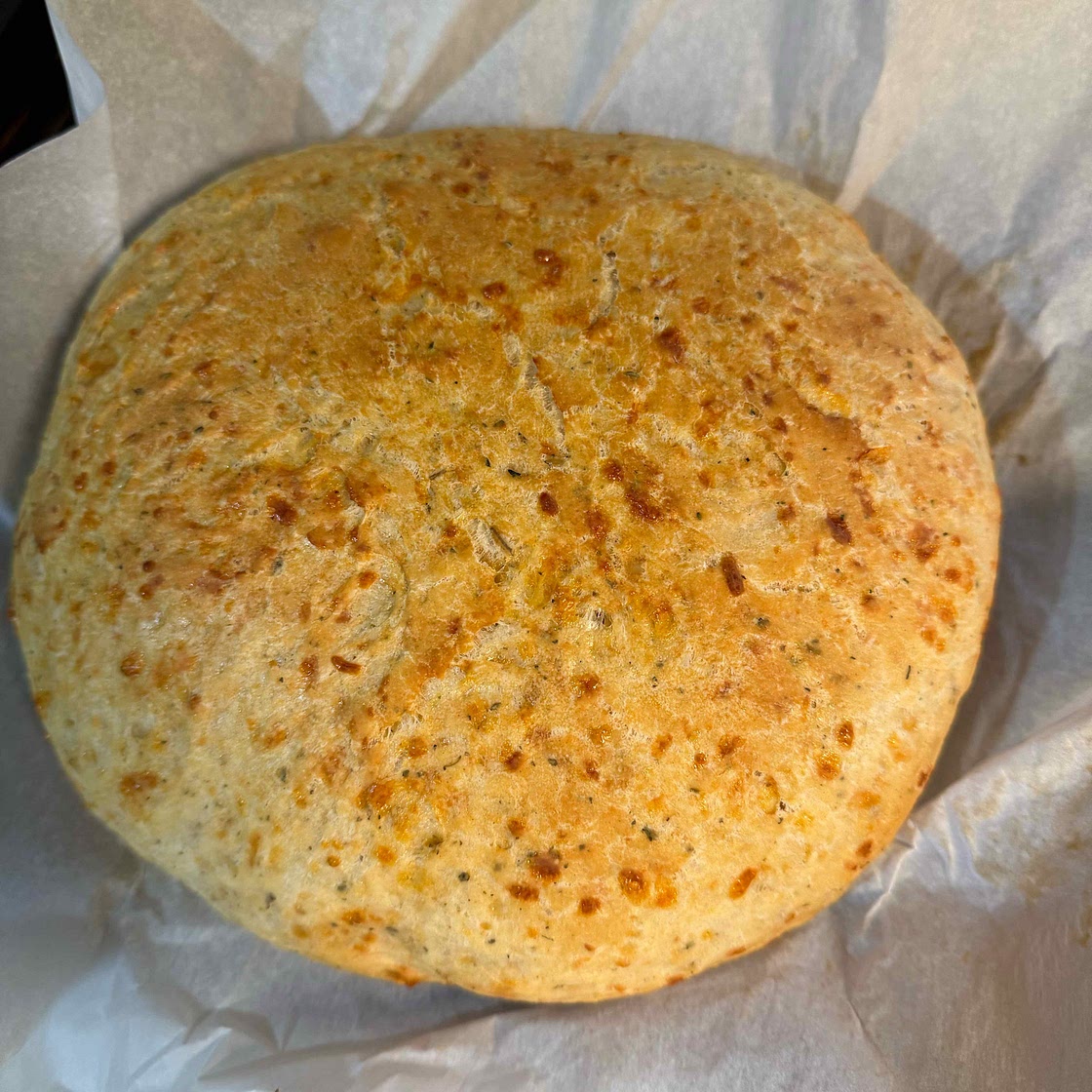 Fool proof cheese bread