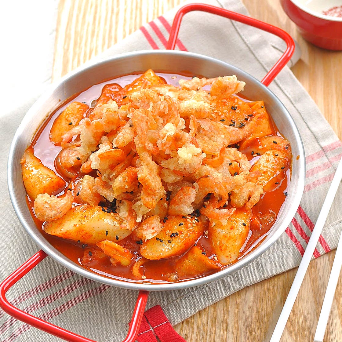 새우깡떡볶이