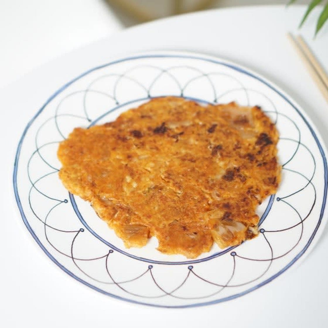 돼지고기 김치전 만들기 밀가루 넣고 바삭하게~