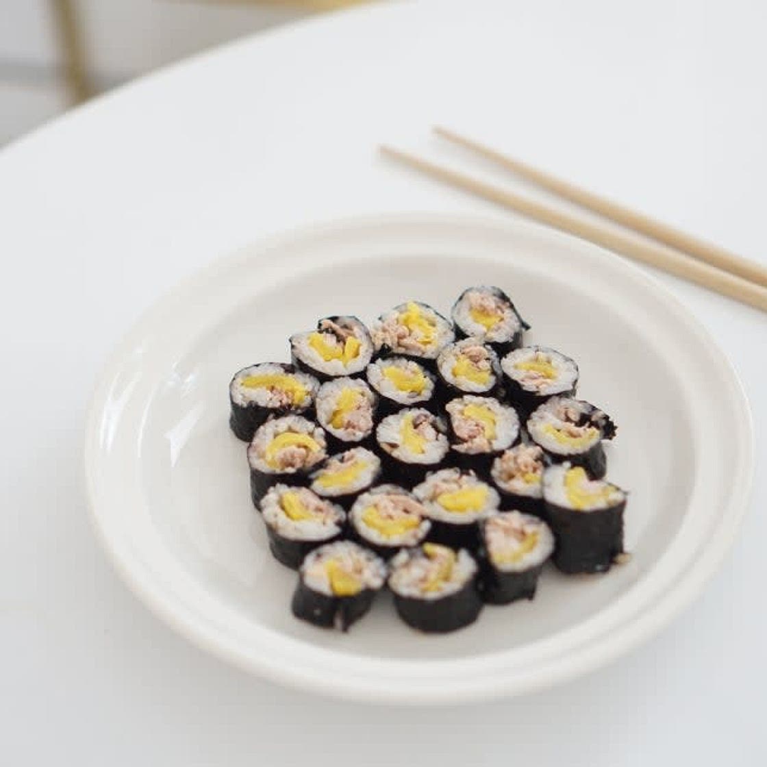 참치김밥 맛있게 싸는법 꼬마김밥 만들기로 해서 먹어요