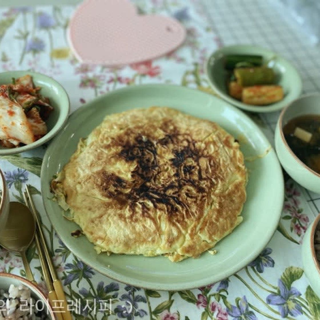 [양배추 요리] 오코노미야끼 만들기보다 쉬운 치즈 양배추 부침개