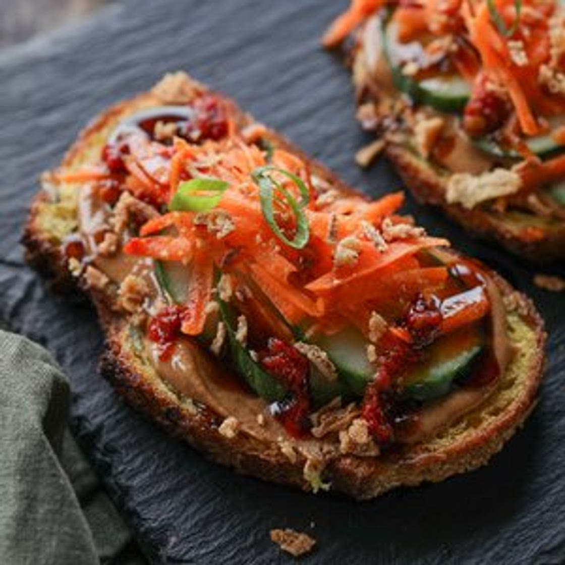 Gado Gado on Toast
