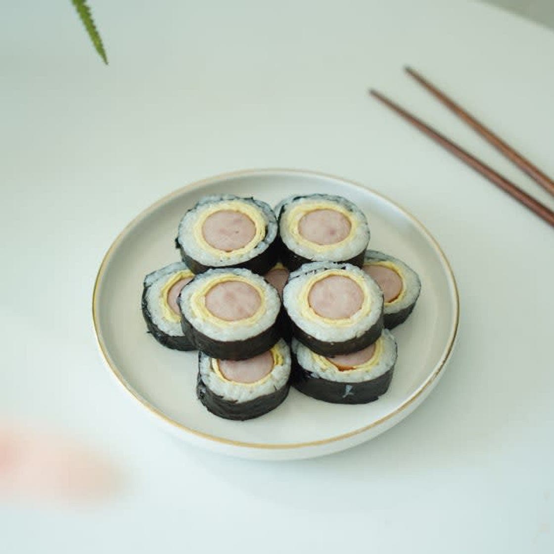 햄김밥 소세지 계란김밥 만들기 ~ 간단하죠