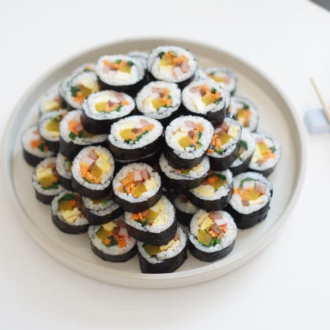 부추김밥 만들기 집김밥은 역시 맛있어