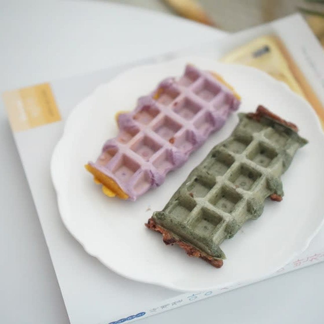 가래떡구이 와플메이커요리 해보세요