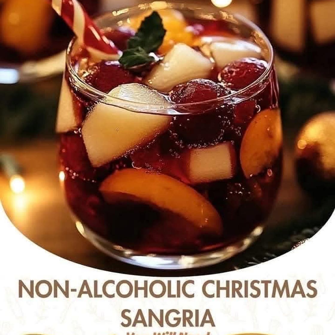 Non-alcoholic Christmas Sangria