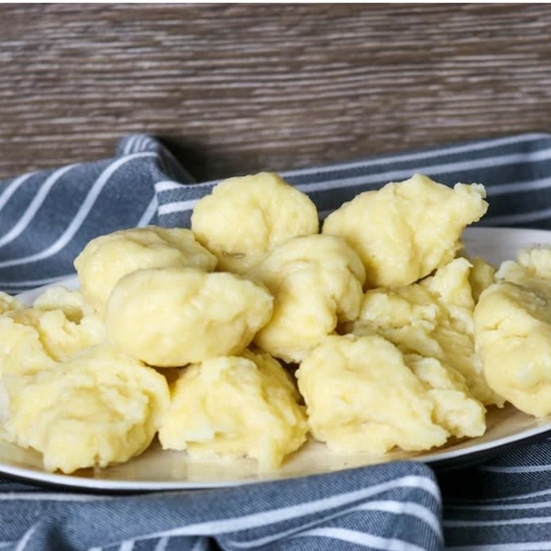 Kohlrabi mit Mehlspatzen