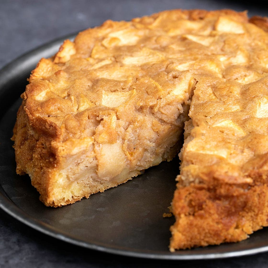 Tender Gluten Free Apple Cake