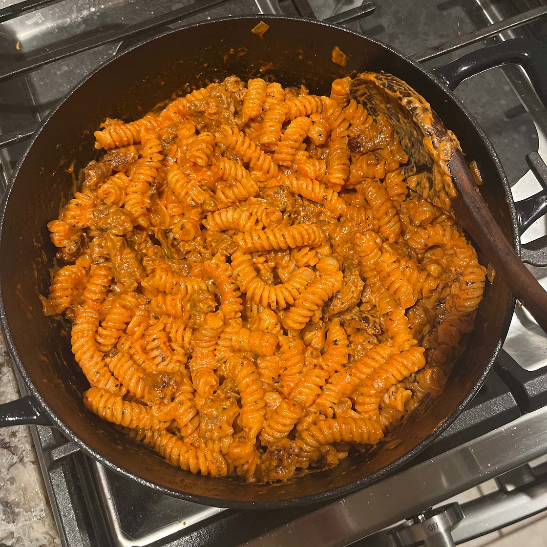 Creamy Smoked Sausage Pasta