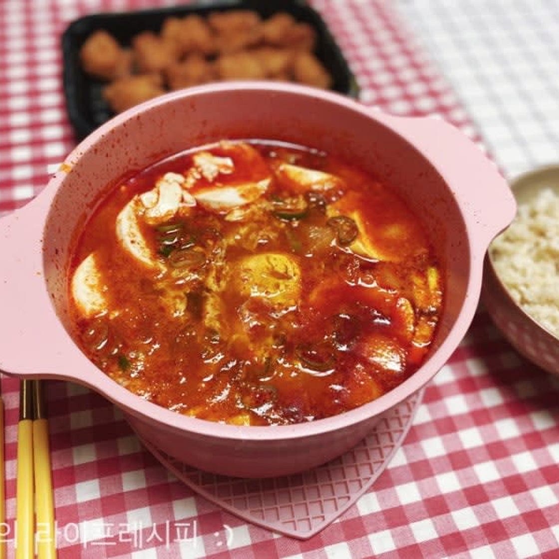 [순두부 요리] 얼큰하게 속풀리는 순두부찌개 끓이는법