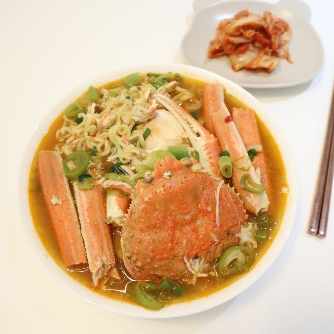 대게라면 끓이기
