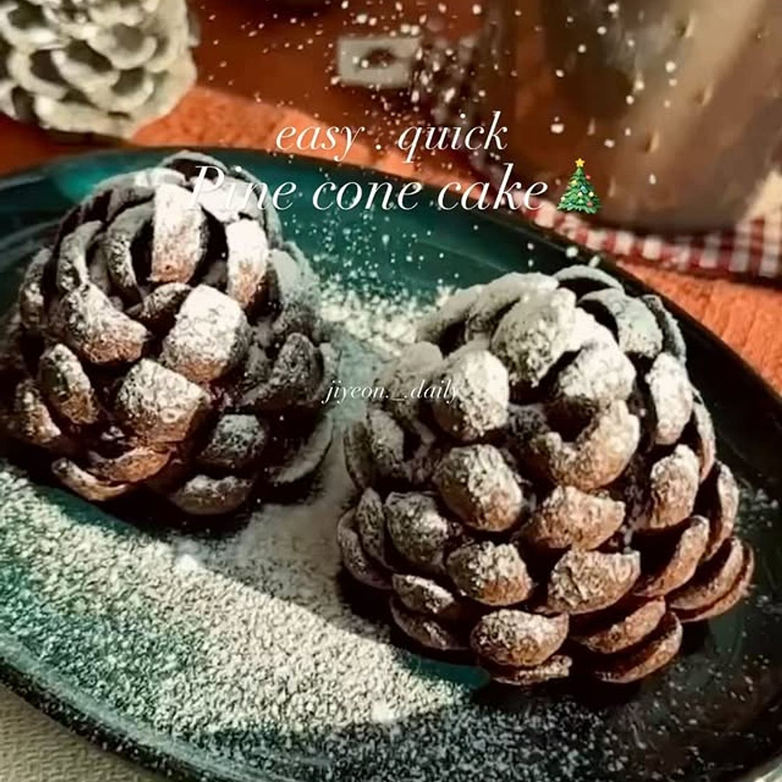 솔방울 케이크🌲