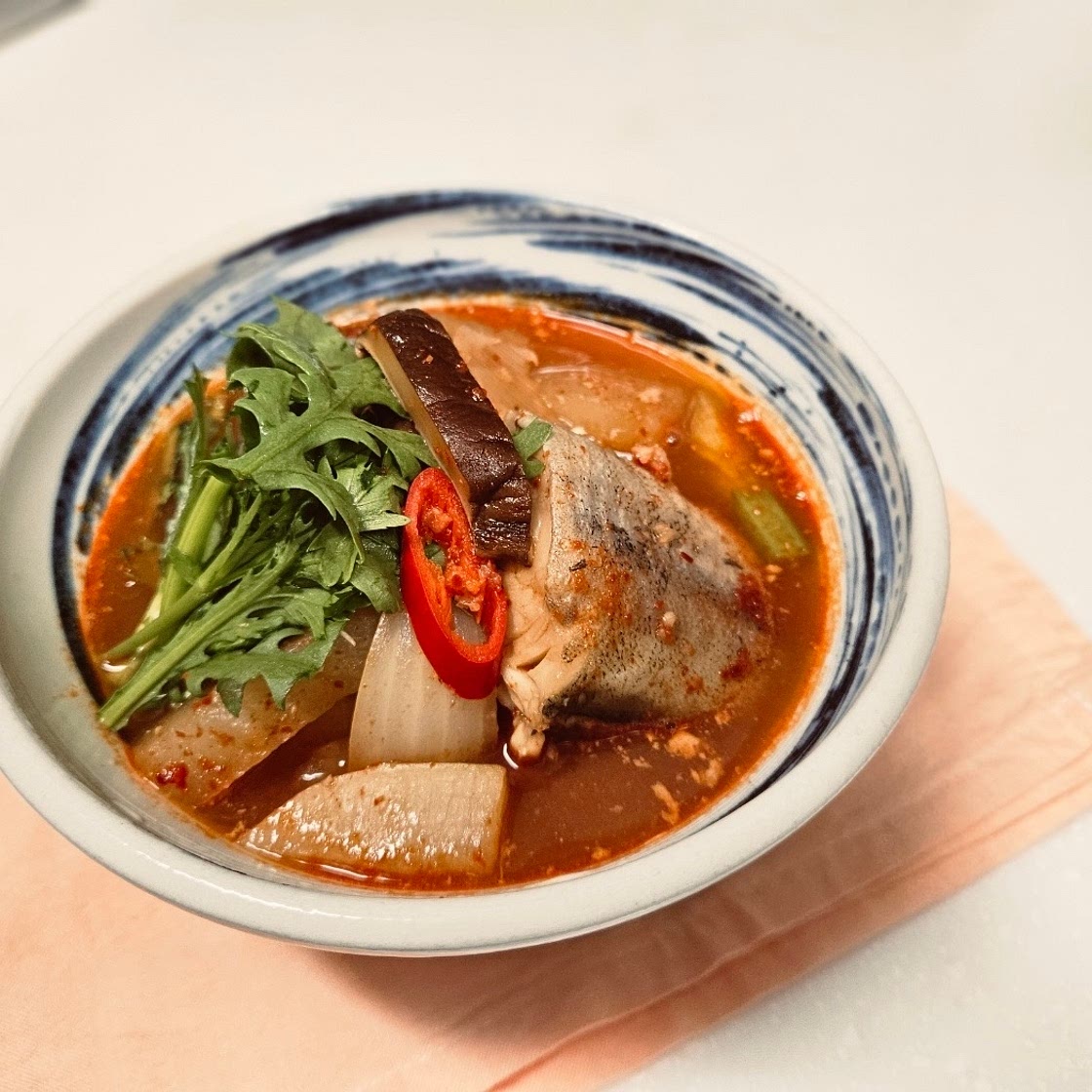 시원한 국물 '동태찌개'