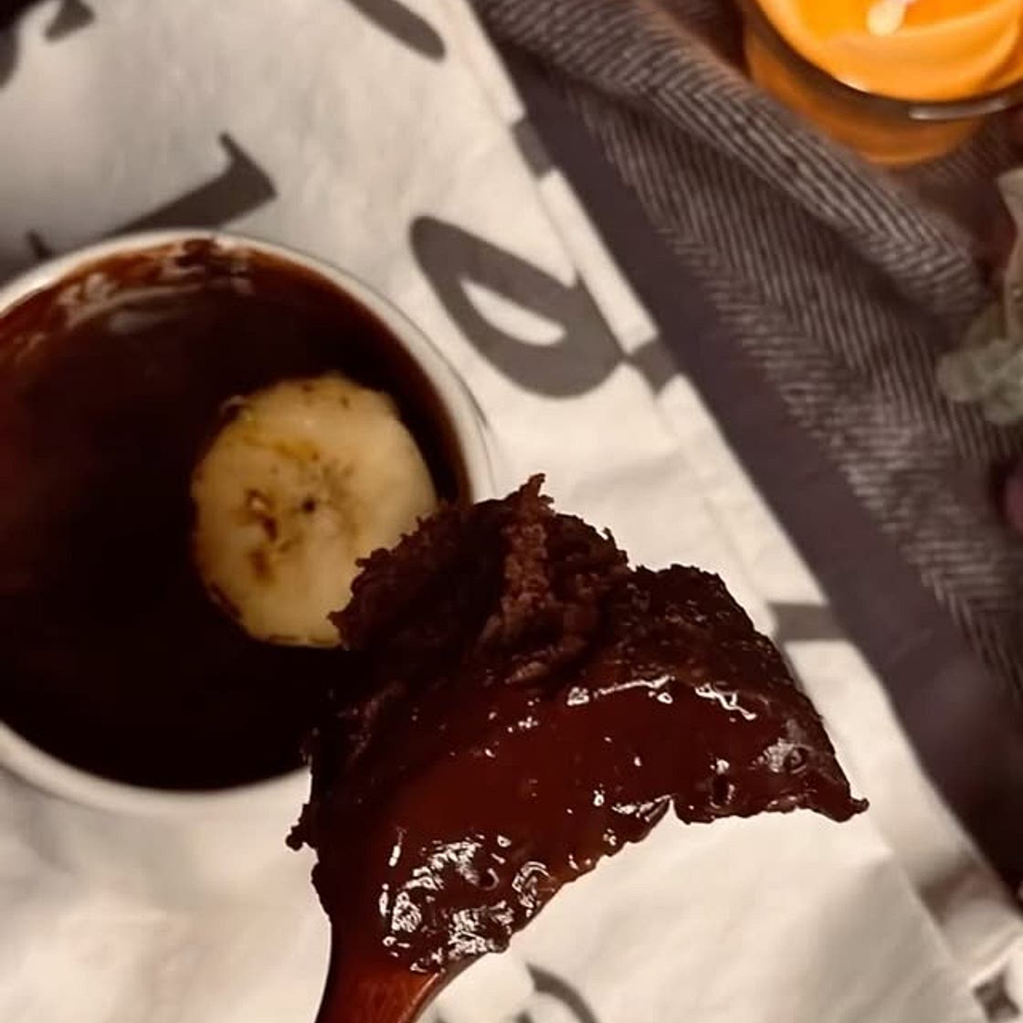 머그컵 브라우니 케이크