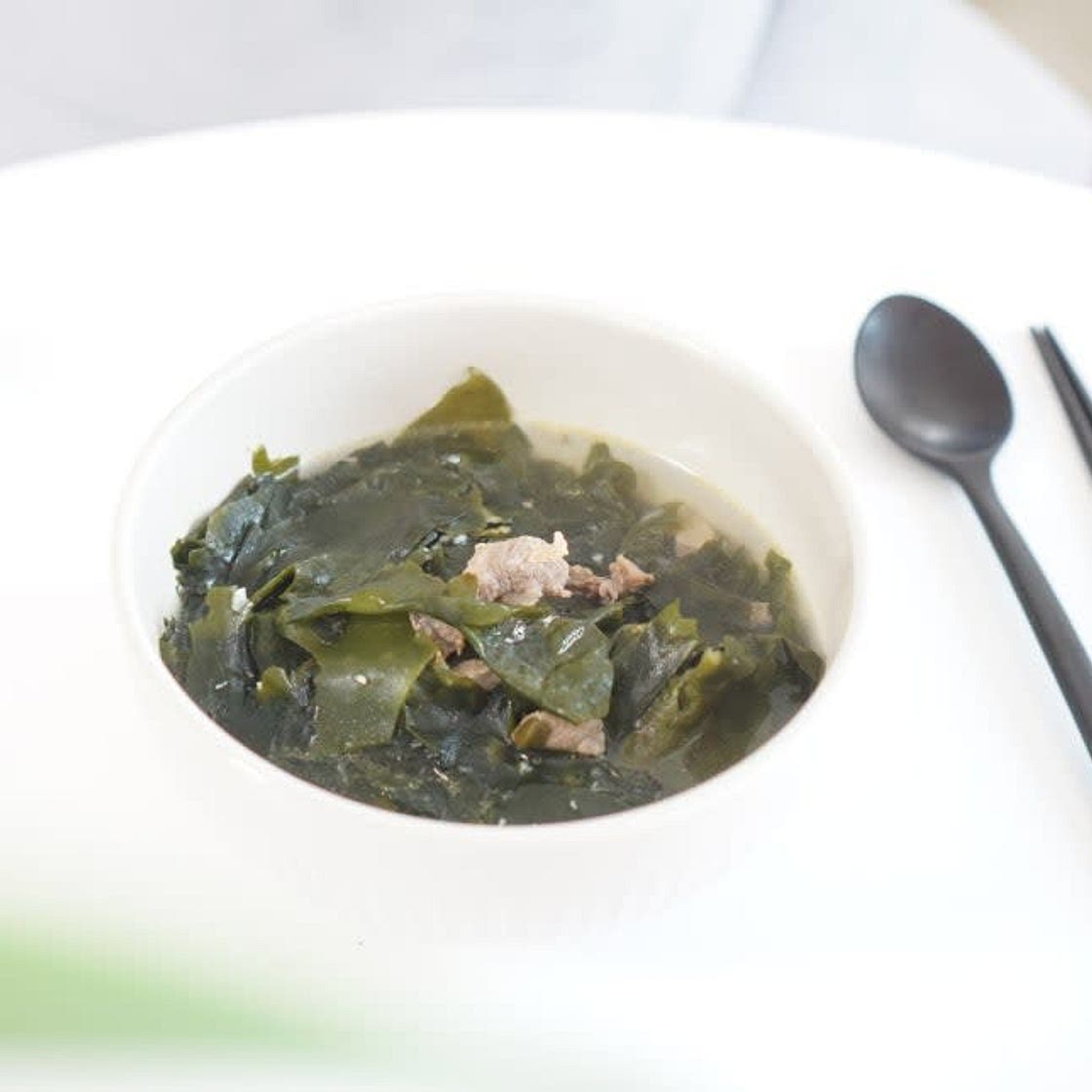 백종원 소고기 미역국 맛있게 끓이는법 맑게 했어요~
