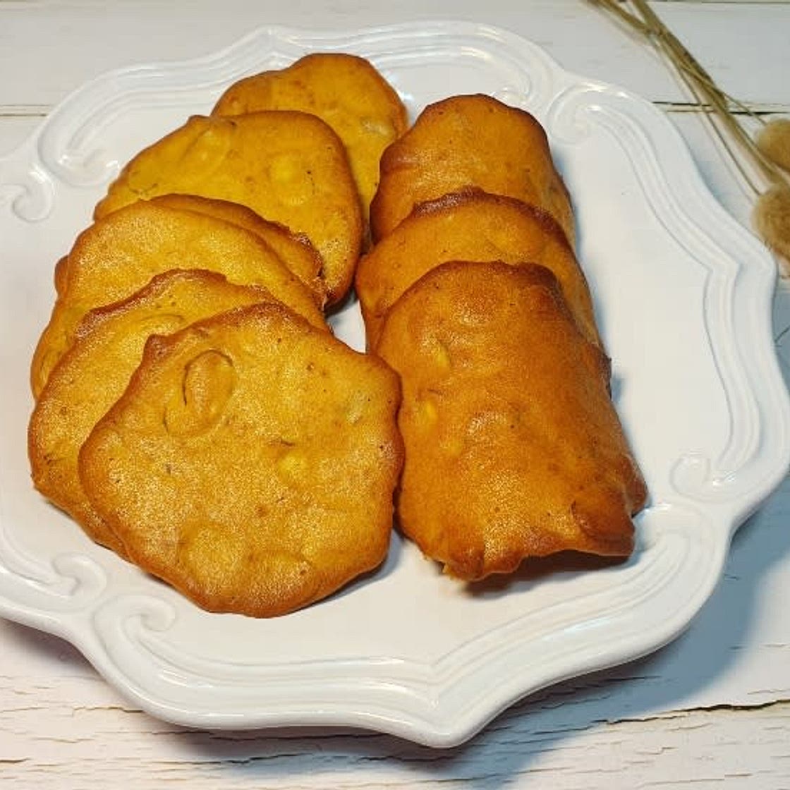 고소하고 맛있는 옛날과자 전병(아몬드튀일) 만들기
