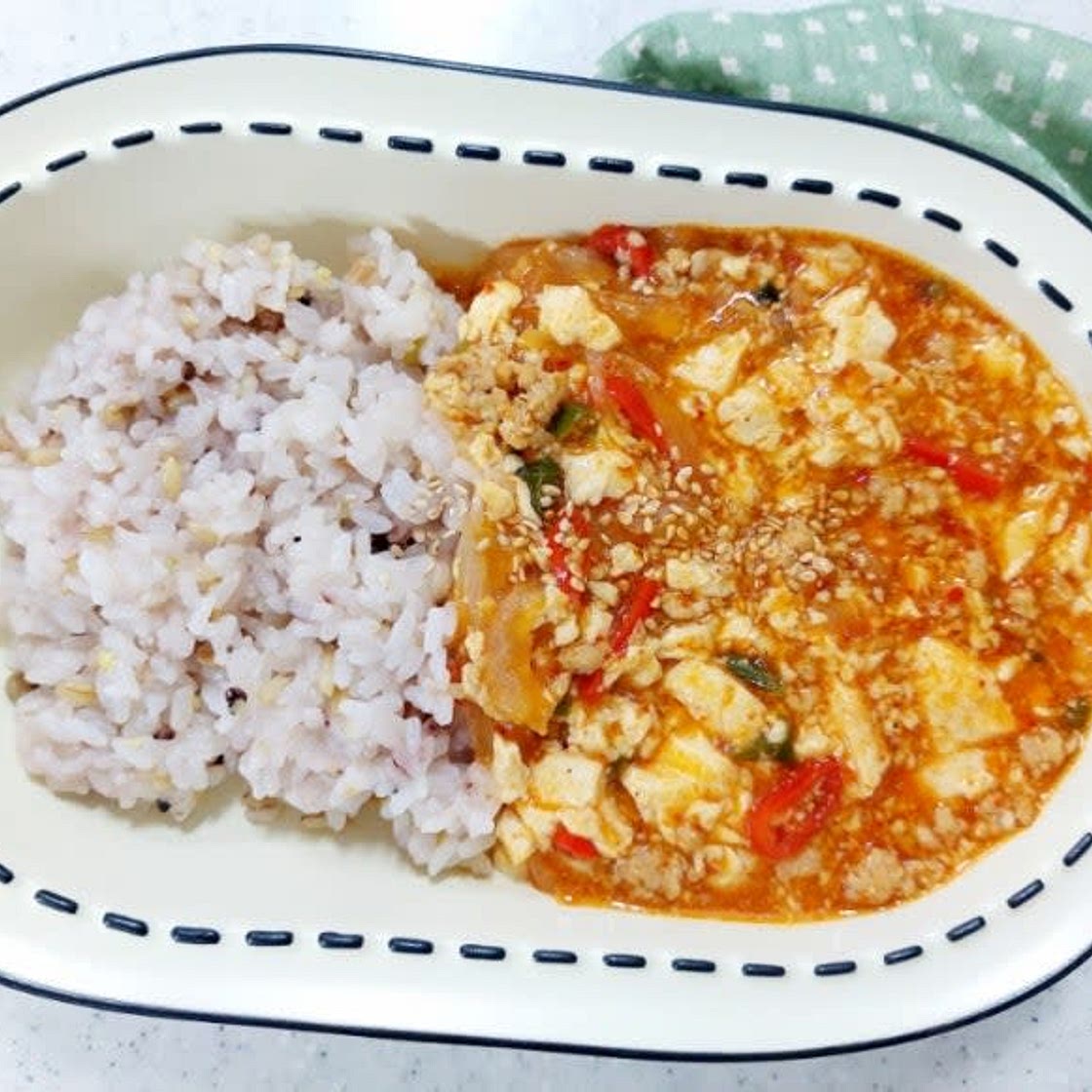 순두부덮밥 만드는법 매콤 순두부덮밥 레시피