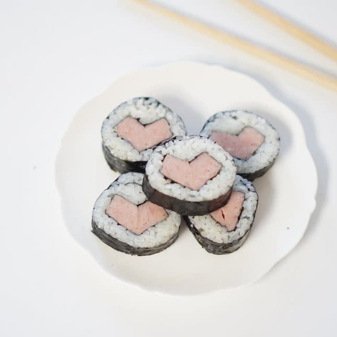 간단 스팸김밥 만드는법 하트김밥 이렇게 ~